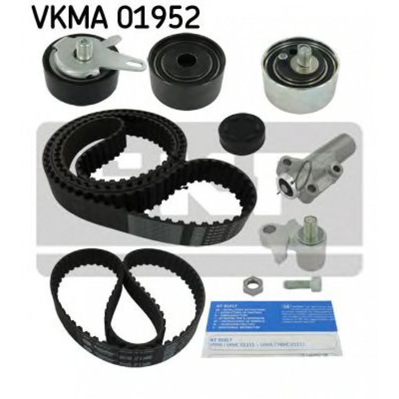 VKMA 01952 SKF Комплект (ремінь+ролики)